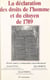 La déclaration des droits de l'homme et du citoyen de 1789 : histoire, analyse et commentaires