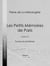 Les Petits Mémoires de Paris - Tome VI - Toutes les bohêmes