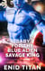 Baby For The Blue Alien Savage King: Steamy Sci-Fi Romance - Blue Alien Romance Series: The Clans of Antarea, #2