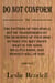Do Not Conform - Bible Studies, #1