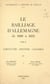 Le bailliage d'Allemagne de 1600 à 1632 (2). Agriculture, industrie, commerce - Contribution à l'histoire de Lorraine