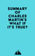 Summary of Charles Martin's What If It's True?