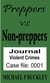 Prepper vs Non-Prepper journal 1 - Preppers vs Non-Preppers journal, #1
