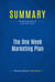 Summary: The One Week Marketing Plan - Review and Analysis of Satterfield's Book