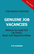 Genuine Job Vacancies - Where to Look for (& Find) Real Job Opportunities
