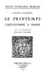 Le Printemps - Tome premier, L'Hécatombe à Diane