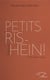 Petits ris hein - poèmes