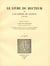 Le Livre du recteur de l’Académie de Genève : 1559-1878. T.I, Le Texte
