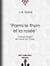 Parmi le thym et la rosée - Chez les bergers de Cusciò (en Corse)