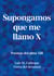 Supongamos que me llamo X - Poemas del alma XIII