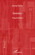 Amour(s) - Trilogie théâtrale Le duo des ténèbres, Raphaël ou le dernier été, Don Quichotte de Montclairgeau - Le duo des ténèbres, Raphaël ou le dernier été, Don Quichotte de Montclairgeau