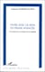 VIVRE AVEC LE SIDA EN PHASE AVANCEE - Une étude de sociologie de la maladie
