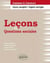 Leçons de questions sociales