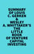Summary of Louis C. Gerken & Wesley A. Whittaker's The Little Book of Venture Capital Investing