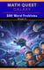 Math Quest - Galaxy – Interstellar Math Challenges - 200 Word Problems - Grade 4 : A Narrative Space Adventure Guide for Mastering Large Numbers, Estimation, and Geometry (Ages 8-11) - Math Quest