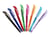 Lot de 8 stylos roller effaçables - Pointe moyenne - Cultura