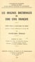 Les origines doctrinales du Code civil français - Thèse pour le Doctorat en droit présentée et soutenue publiquement le 18 juin 1964