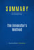Summary: The Innovator's Method - Review and Analysis of Furr and Dyer's Book