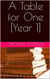 A Table for One [Year 1] - A Table for One, #1