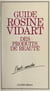 Guide Rosine Vidart des produits de beauté