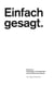 Einfach gesagt. - Kolumnen. Erregungen und Fachartikel zum und über das Internet.