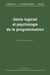 Génie logiciel et psychologie de la programmation
