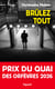 Brûlez tout - Prix du Quai des Orfèvres 2026