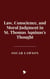 Law, Conscience, and Moral Judgment in St. Thomas Aquinas's Thought