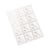 24 stickers - Merci - blanc