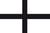 Autocollant "kroaz du" croix noire