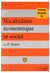 Vocabulaire économique et social