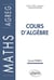 Cours d'algèbre (Agrégation)