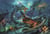 Puzzle 3000 pièces - The Underwater Battle - Clementoni