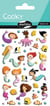 Stickers Cooky Maildor - 7,5 x 12 cm - Sirènes - 1 planche