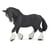 Etalon shire noir - PAPO - 51517