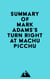 Summary of Mark Adams's Turn Right at Machu Picchu