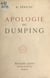 Apologie du dumping