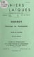 Diderot, panurge et pantophile - Notes de lecture. Vie du Cercle