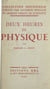 Deux heures de physique