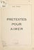 Prétextes pour aimer