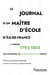 Le journal d’un maître d’école d’Île-de-France - 2e période 1792-1803. Silly-en-Multien, de la Convention au Consulat