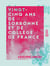 Vingt-cinq ans de Sorbonne et de Collège de France - 1860-1884