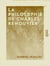 La Philosophie de Charles Renouvier - Introduction à l'étude du néo-criticisme