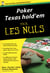 Poker Texas Hold'em Poche Pour les Nuls