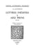 Lettres inédites à Arij Prins - 1885-1907