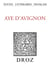 Aye d'Avignon - Chanson de geste anonyme