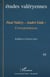 Paul Valéry - André Gide - Correspondances