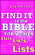 Find It in the Bible for Women - Lists, Lists, and more Lists