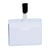 Sign - Lot de 25 badges  souples à pince - 6 x 9 cm