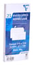 25 enveloppes fenêtre blanches 11x22 cm